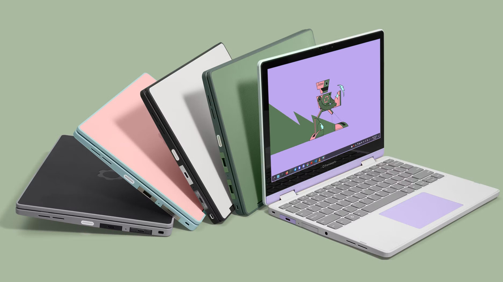 Обновленный ноутбук Framework Laptop 12 с новыми чипами Intel Core и улучшениями.