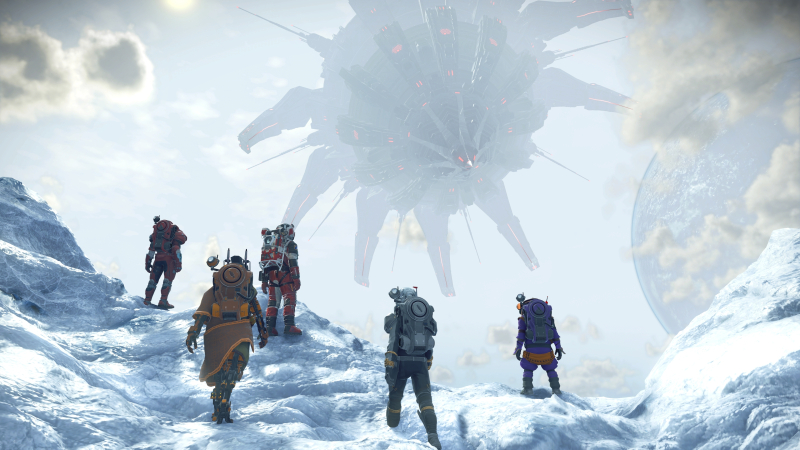 Обновление The Swarm для No Man's Sky с фракциями и космическими сражениями
