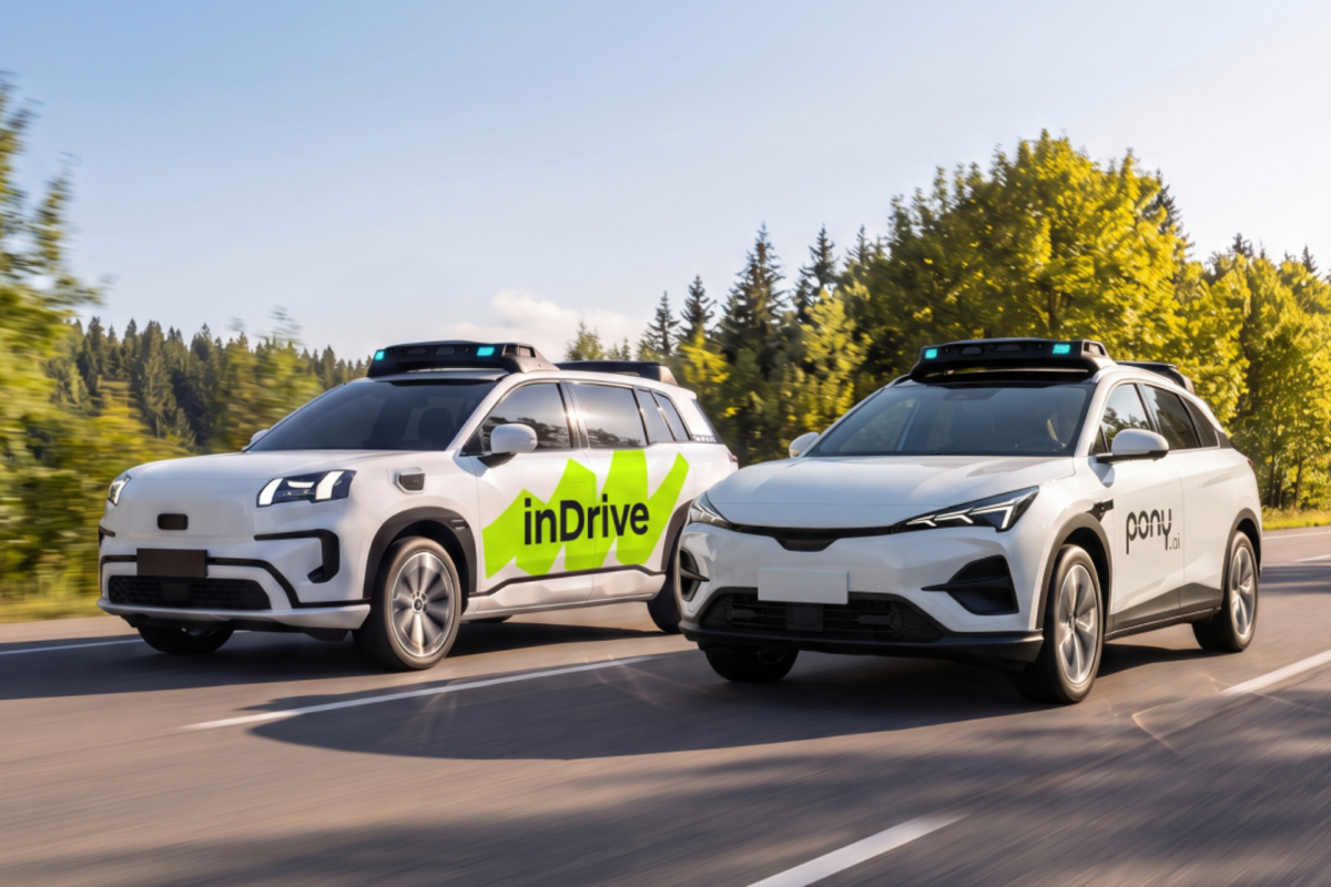 Тестирование роботакси в Казахстане с inDrive, Pony.ai и Nvidia