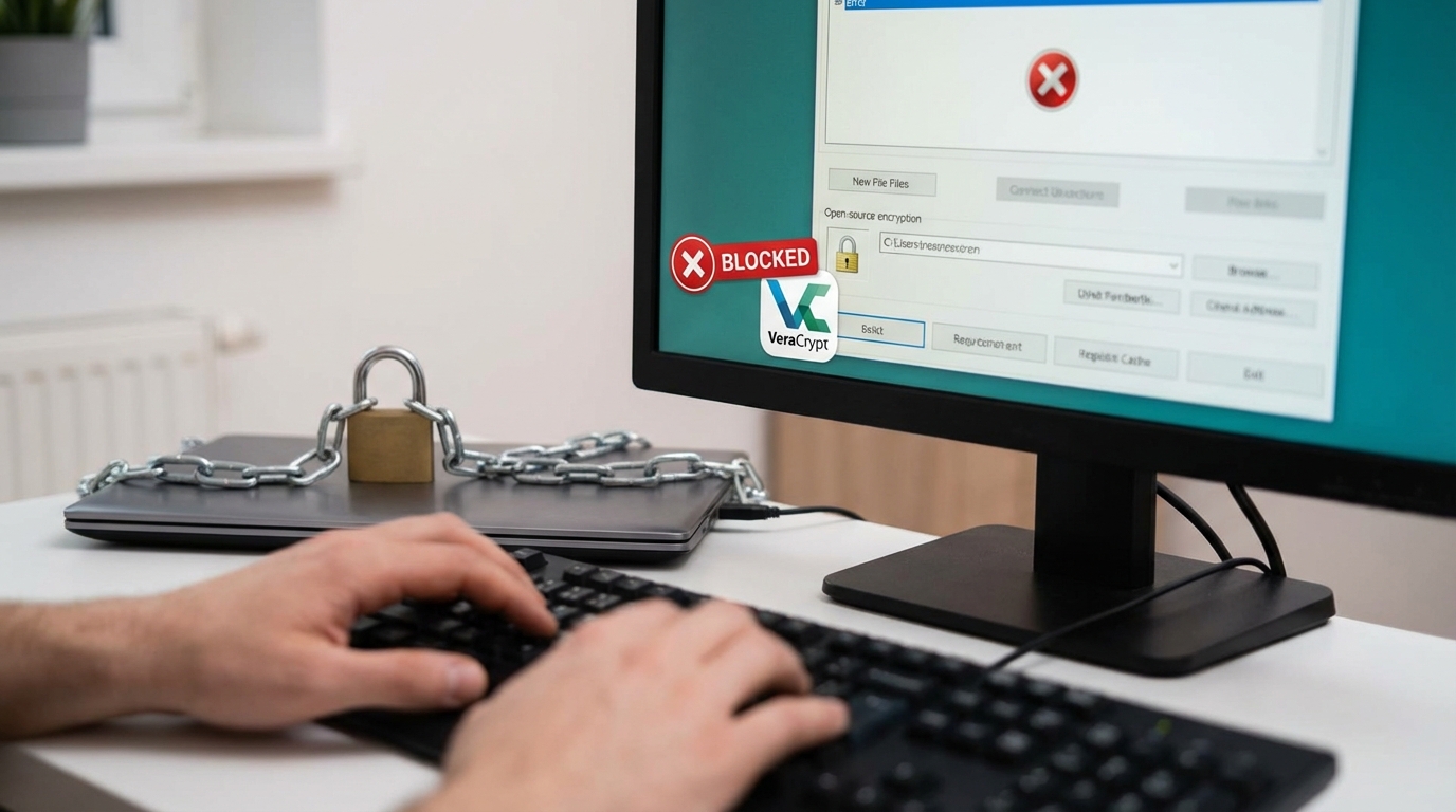 Заблокированный аккаунт VeraCrypt и его влияние на обновления программного обеспечения для шифрования. Заблокированный аккаунт VeraCrypt и его влияние на обновления программного обеспечения для шифрования.